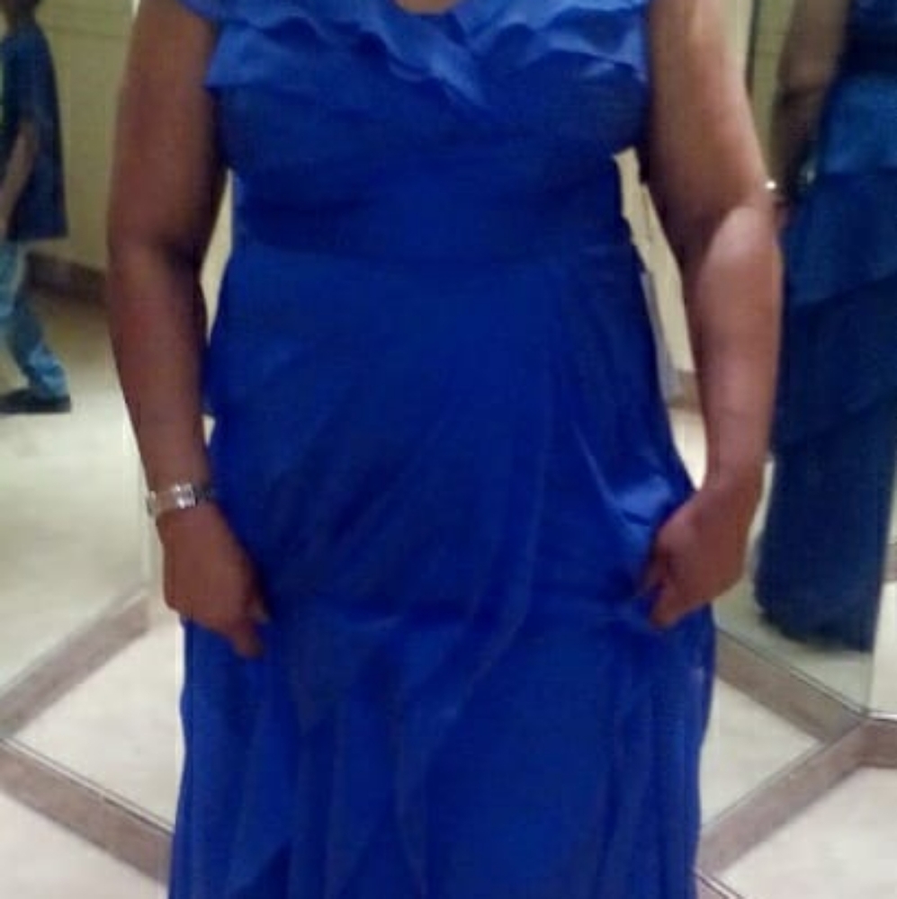 Evening  dress worn once.